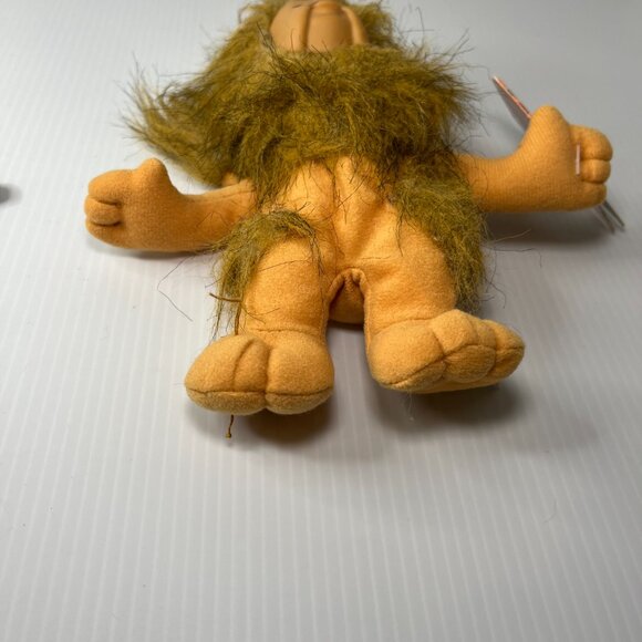 NWT 1998 Wizard of Oz COWARDLY LION Doll Merry-O Collection Plush Vintage Toy - Picture 9 of 12